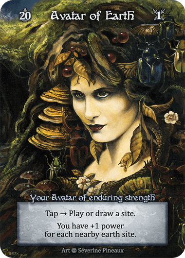 Avatar of Earth — Sorcery: Contested Realm card