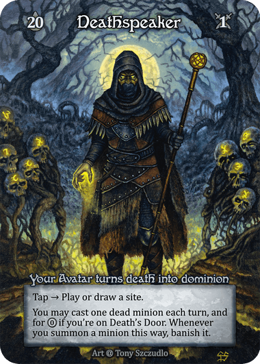 Deathspeaker — Sorcery: Contested Realm card