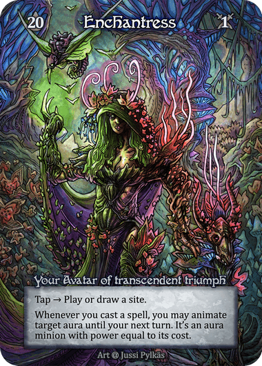 Enchantress — Sorcery: Contested Realm card