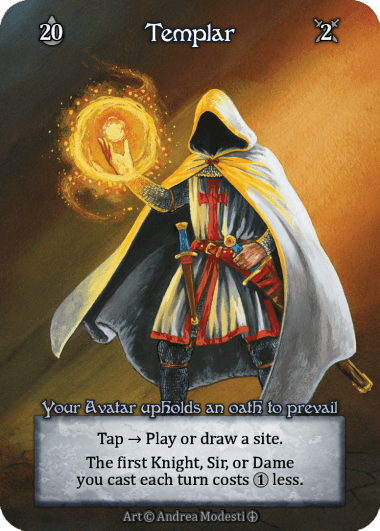 Templar — Sorcery: Contested Realm card