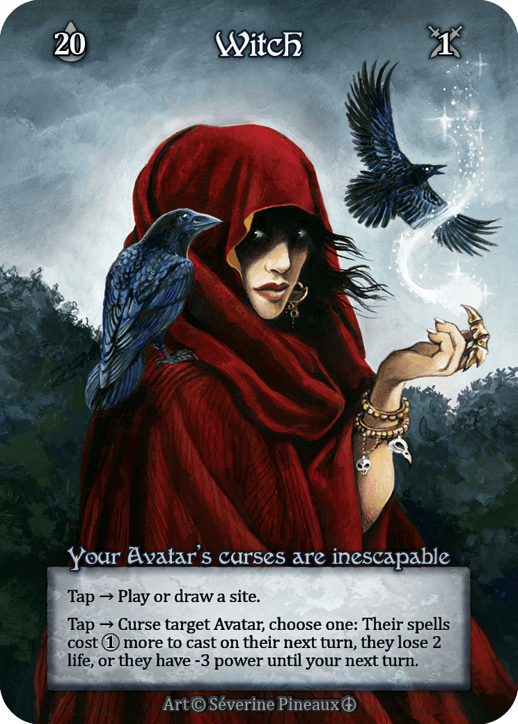 Witch — Sorcery: Contested Realm card