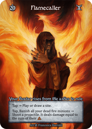 Flamecaller — Sorcery: Contested Realm card