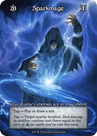 Sparkmage — Sorcery: Contested Realm card