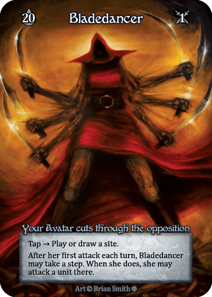 Bladedancer — Sorcery: Contested Realm card