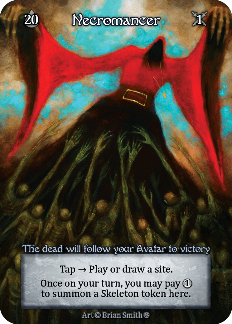 Necromancer — Sorcery: Contested Realm card