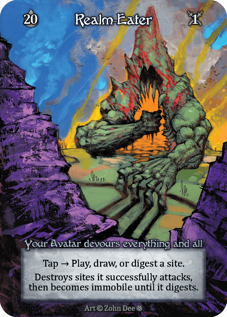 Realm-Eater — Sorcery: Contested Realm card