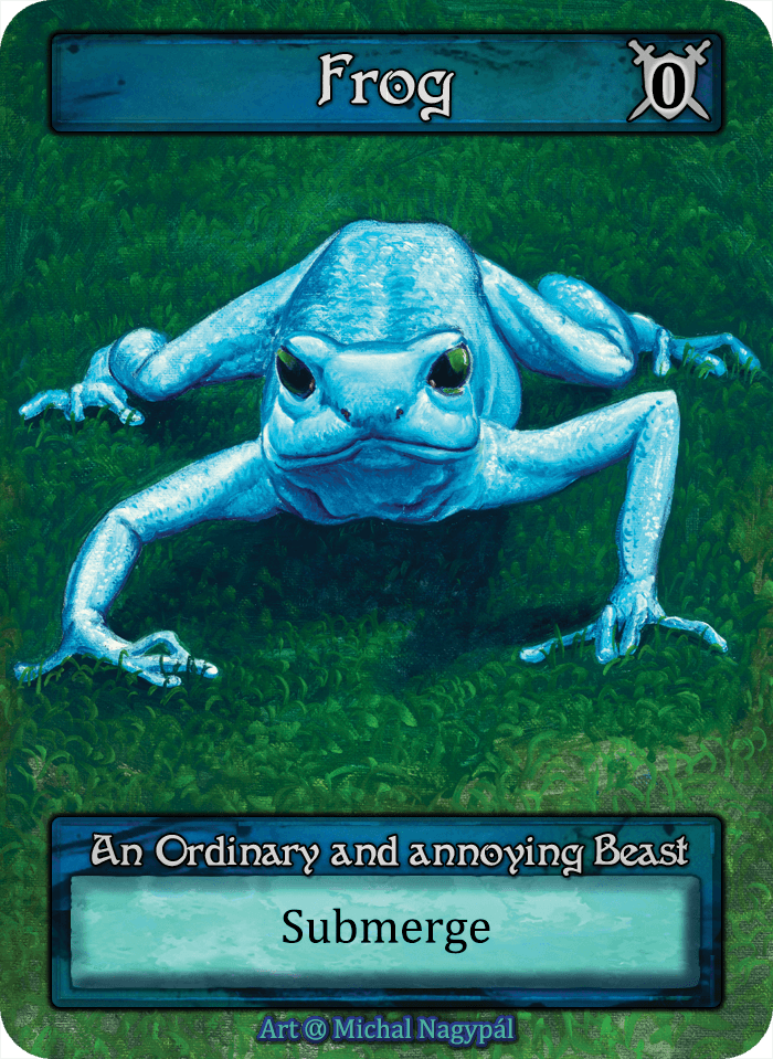 Frog (Blue)