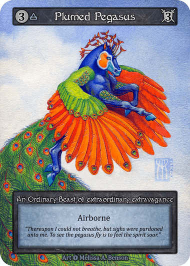 Plumed Pegasus