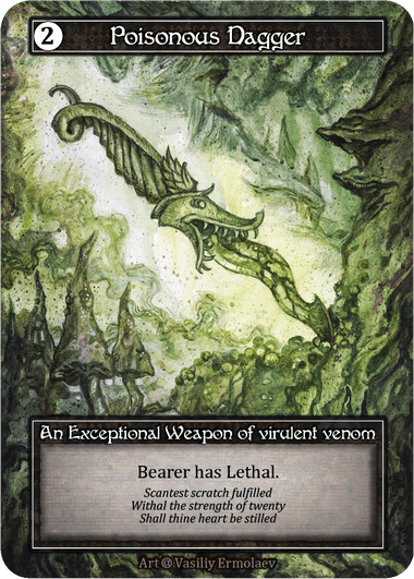 Poisonous Dagger