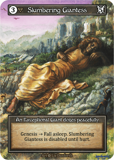 Slumbering Giantess