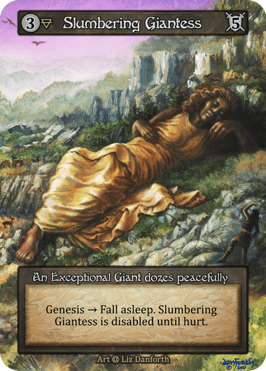 Slumbering Giantess