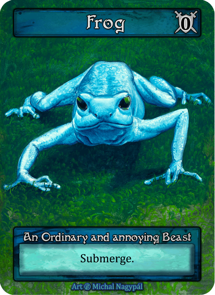 Frog (Blue)