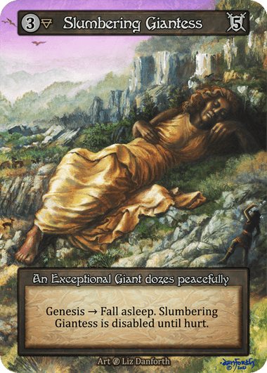 Slumbering Giantess