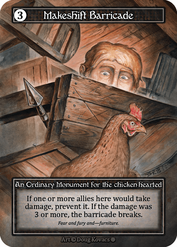 Makeshift Barricade