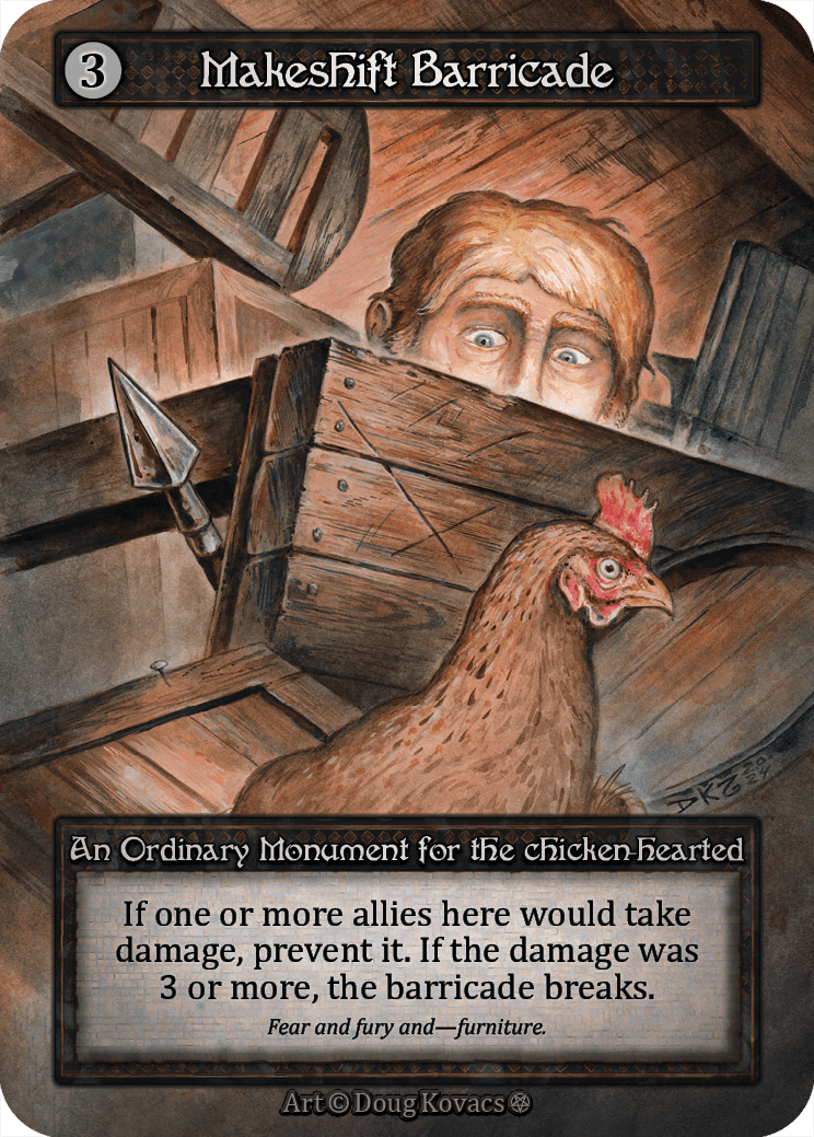 Makeshift Barricade