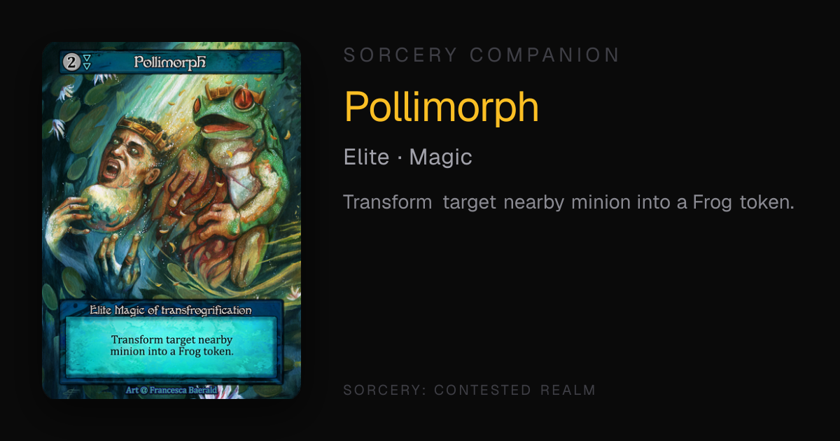 Pollimorph — Sorcery Companion